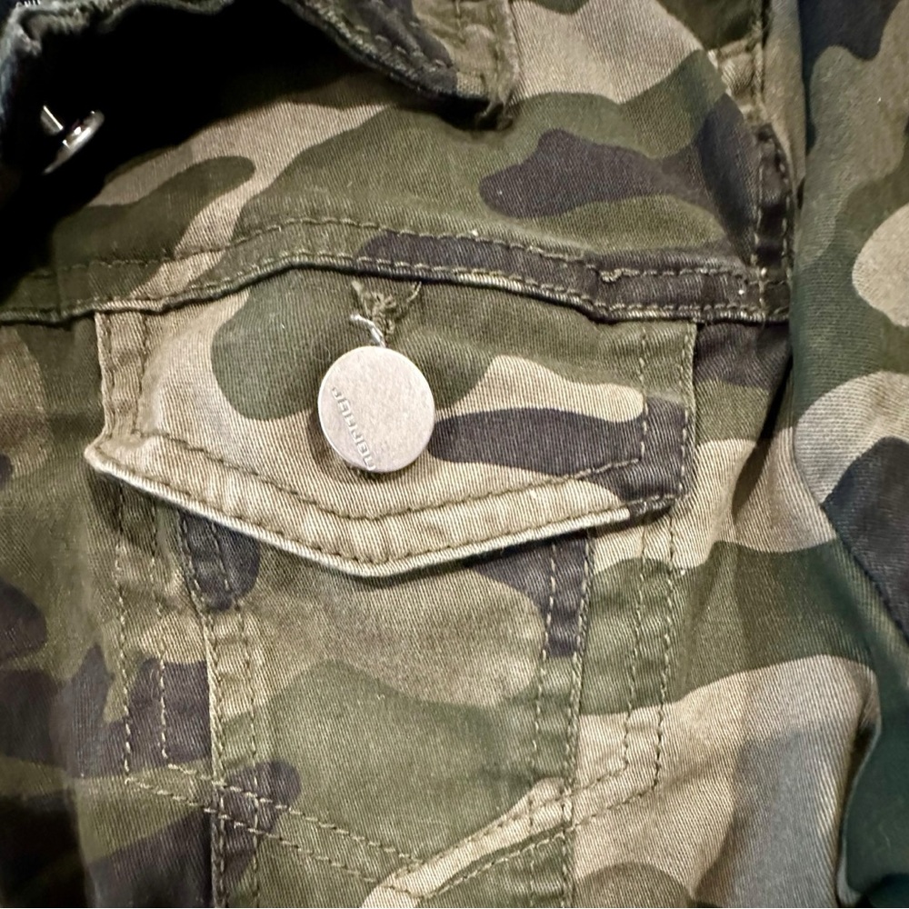 JOU JOU Premium Denim Collection Camo Jacket, size M- NWOT - Picture 5 of 8